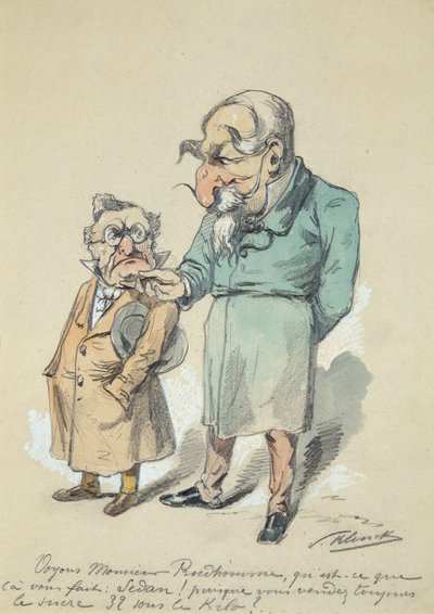 Monsieur Prudhomme und Napoleon III von Paul Klenck