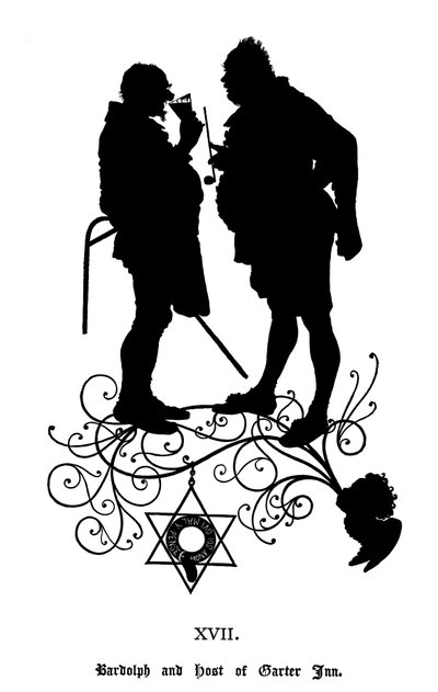 Bardolph und der Wirt des Garter Inn von Paul Konewka
