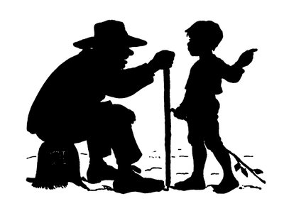 Silhouette von Paul Konewka von Paul Konewka