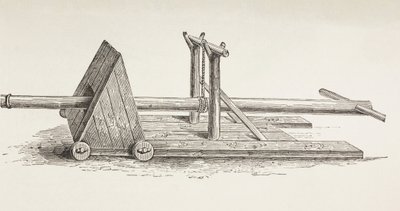 Mittelalterlicher Rammbock von Paul Lacroix