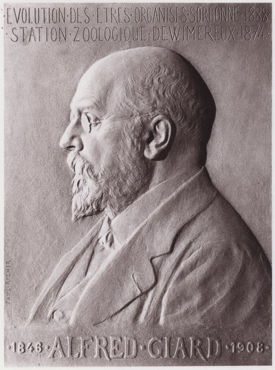 Alfred Giard (1846-1908), Zoologe, Porträt von Paul Marie Louis Pierre Richer