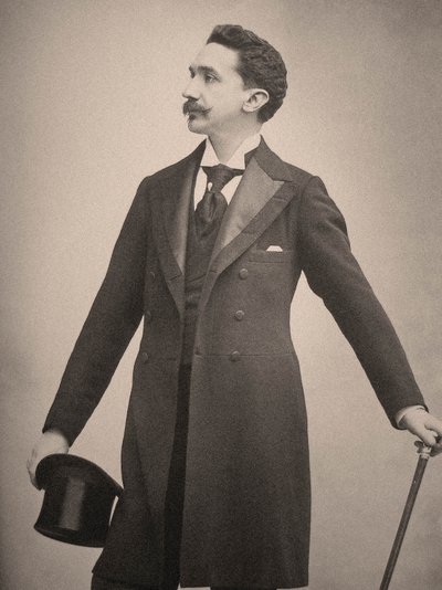 Porträt von Robert de Montesquiou ca. 1895 von Paul Nadar