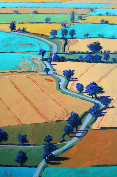 Ländlicher Weg #4, 2022 von Paul Powis