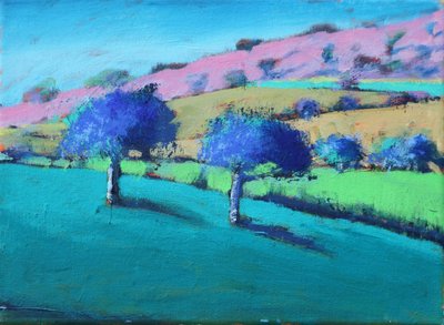 Swineyard Hill Frühling, 2021 von Paul Powis