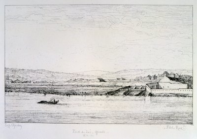 Point du Jour - Grenelle, Belagerung von Paris, 1870-1871 von Paul Roux