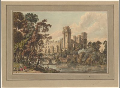 Ansicht von Warwick Castle von Paul Sandby