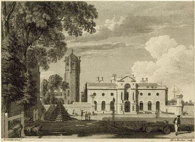 Royal Military Academy in Woolwich von Paul Sandby
