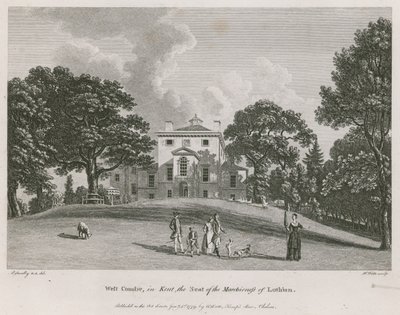West Combe, in Kent, der Sitz der Marchioness of Lothian von Paul Sandby