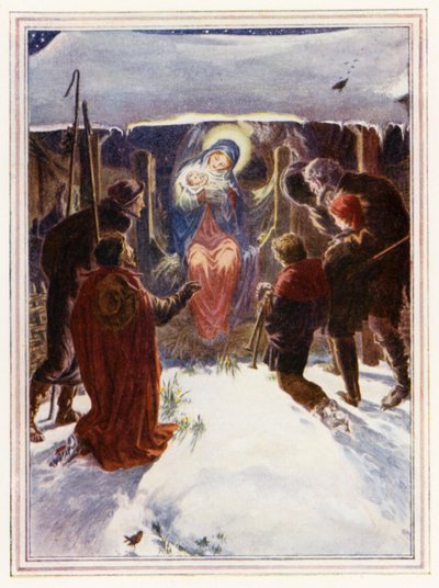 Der Besuch der Hirten von Paul Vincent Woodroffe