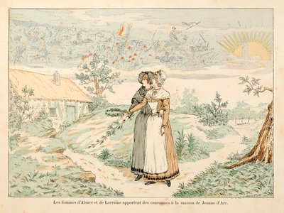 Illustration aus dem Buch „Jeanne d