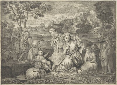Moses im Binsenkörbchen von Paul van Somer (II)
