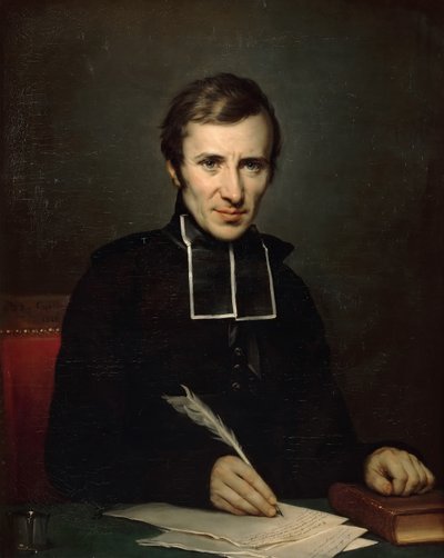 Hugues-Félicité Robert de Lamennais 1782-1854 von Paulin Guérin