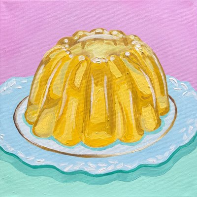 Retro Gelee Dessert von Pauline Wegman | Key and Sea Creative