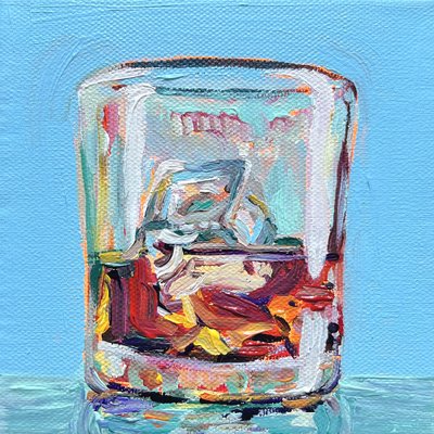 Whiskey auf Eis von Pauline Wegman | Key and Sea Creative