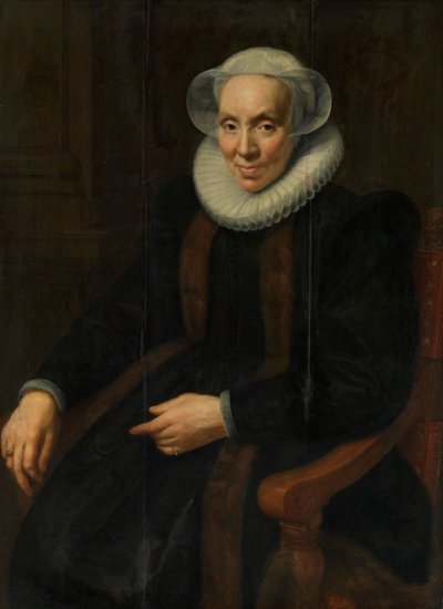 Porträt von Maria van Utrecht von Paulus Moreelse