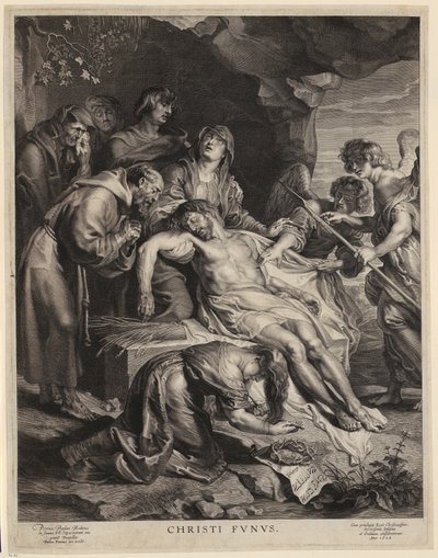 Beweinung Christi von Paulus Pontius