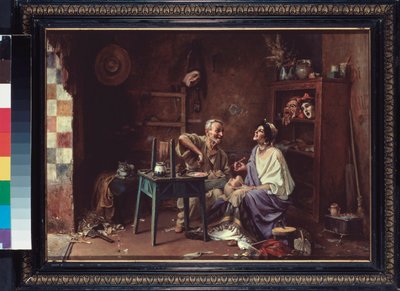 Maskenwerkstatt von Pavel Alexandrovich Svedomsky