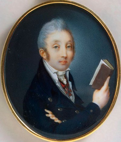 Porträt des Staatssekretärs und Reformers Graf Michail Speransky, 1772-1839, 1806 von Pavel Alexeevich Ivanov