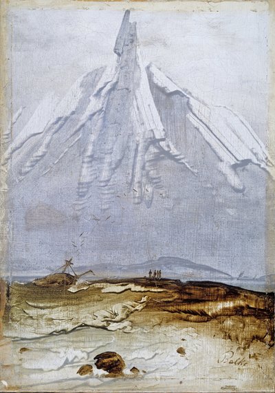 Küstenlandschaft mit Wrack von Peder Balke