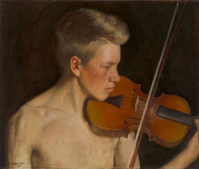 Der Geiger von Pekka Halonen