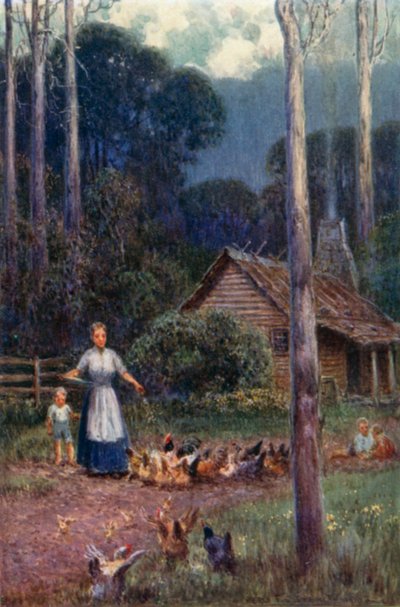 Eine Hütte im Busch von Percy F.S. (after) Spence