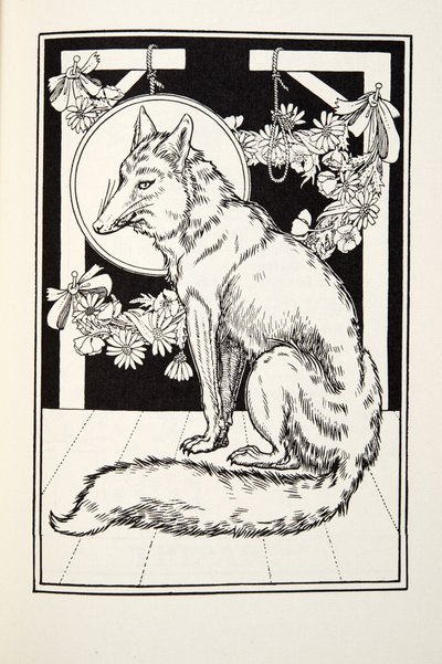 Der Fuchs, aus Fontaine Fabeln, veröffentlicht 1905 von Percy J. Billingshurst