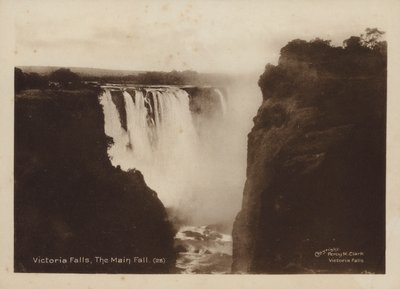 Victoriafälle, Der Hauptfall von Percy M. Clark