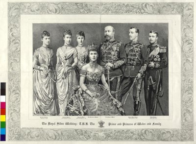 Die spätere britische Königsfamilie 1888 von Percy Macquoid