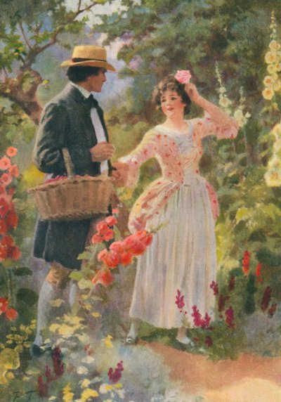 Illustration für Adam Bede von George Eliot von Percy Tarrant