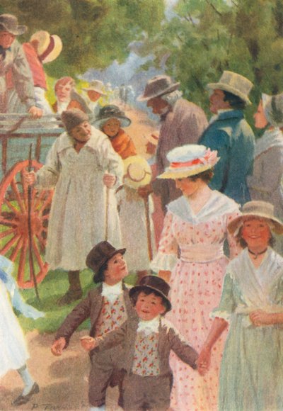 Illustration für Adam Bede von George Eliot von Percy Tarrant
