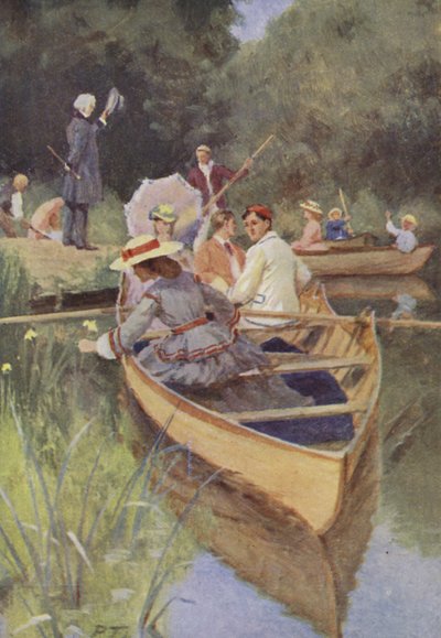 Illustration für Little Women von Louis M. Alcott von Percy Tarrant