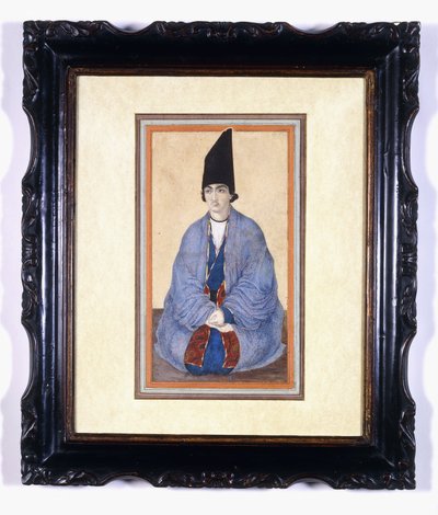 Porträt eines jungen Qajar-Prinzen, um 1850 von Persian School