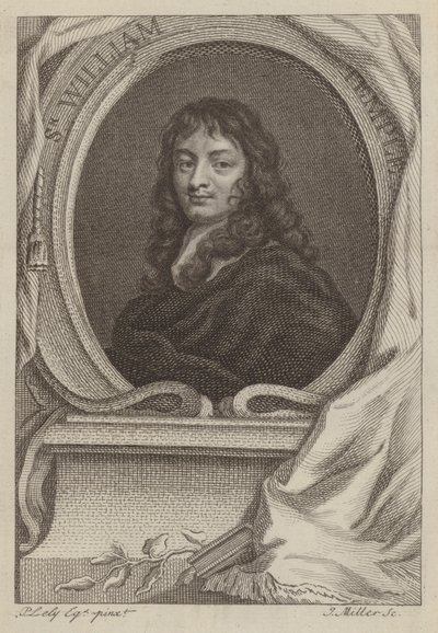Sir William Temple, englischer Diplomat und Schriftsteller von Peter (after) Lely