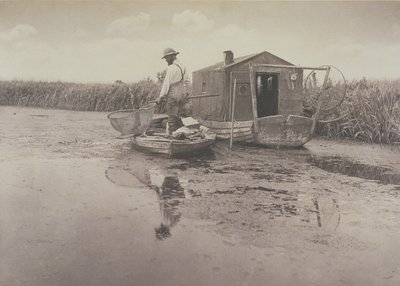 Das Haus des Aalfängers, ca. 1886 von Peter Emerson und Thomas Goodall