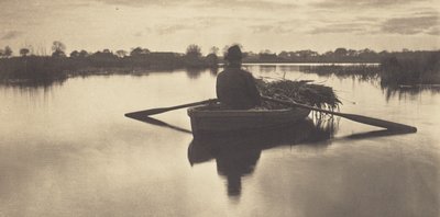 Das Schoof-Material nach Hause rudern von Peter Henry Emerson