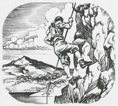 Langdale Pikes, Trainingsgelände für Kletterer von Peter Jackson