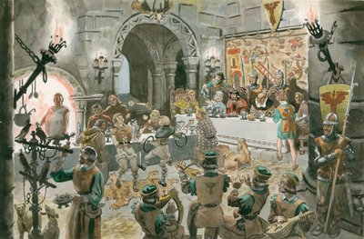 Mittelalterliches Bankett von Peter Jackson
