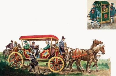 Öffentliche Verkehrsmittel: Pferd, Kutsche und Sänfte von Peter Jackson