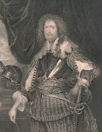 Edward Sackville, vierter Earl of Dorset, ca. 1630er, frühes bis mittleres 19. Jahrhundert von Peter Lightfoot