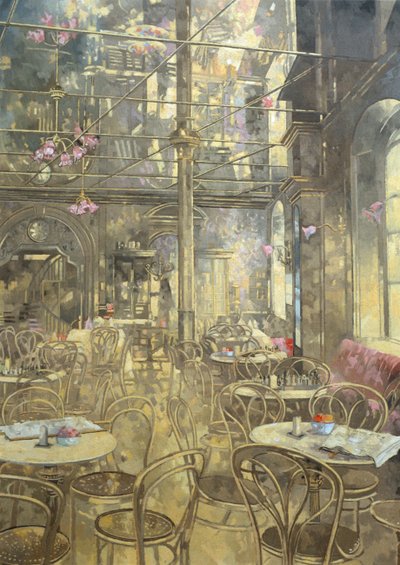 Das Wiener Café, Oxford Street von Peter Miller