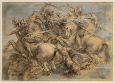 Schlacht von Anghiari von Peter Paul Rubens