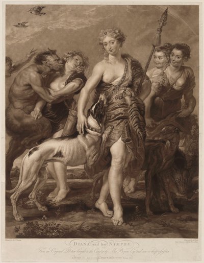 Diana auf der Jagd von Peter Paul Rubens