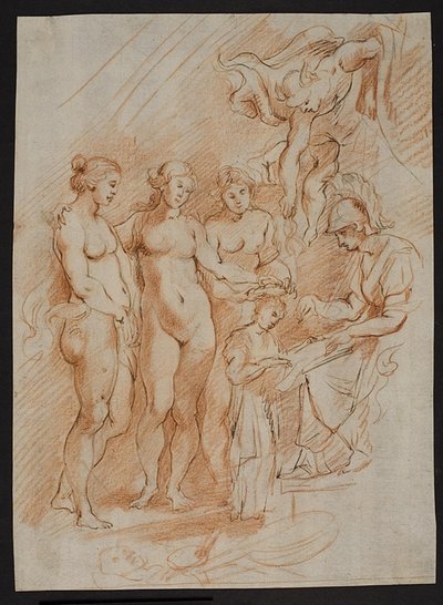 Figurenkomposition, aus "Maria von Medicis Geschichte" von Peter Paul Rubens