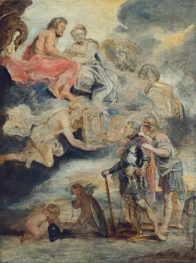 Heinrich IV. empfängt das Bildnis der Maria de