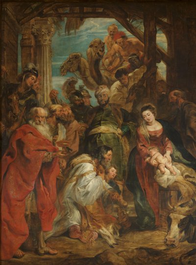 Die Anbetung der Könige von Peter Paul Rubens