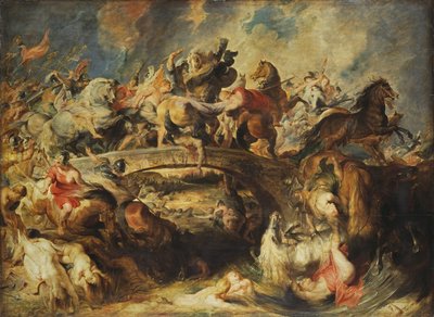 Die Schlacht der Amazonen von Peter Paul Rubens