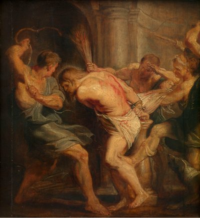 Die Geißelung Christi, ca. 1617 von Peter Paul Rubens
