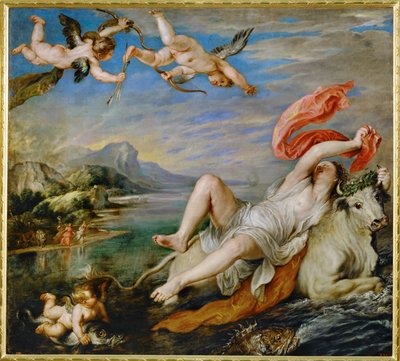 Der Raub der Europa von Peter Paul Rubens