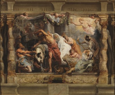 Der Triumph der Eucharistie über den Götzendienst von Peter Paul Rubens