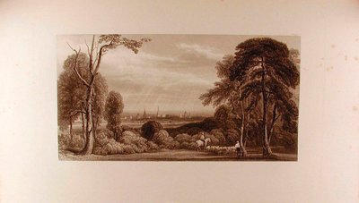 Blick auf Oxford von Wytham aus von Peter de Wint